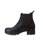 Fekete bőr bakancs - Sacha Essentials