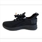 Fekete sportcipő magasított sarokrésszel - Refresh