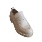 Krémszínű bőr loafer - Sacha Essentials